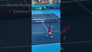 Can this 20 year old from Hong Kong Make a wave in tennis  World 137 Coleman Wong nextgenatp atp [upl. by Joelynn464]