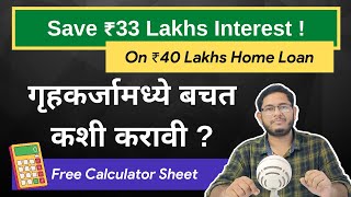 How to Save lakhs on interest of Home Loan  Netbhet MoneySmart [upl. by Yborian]