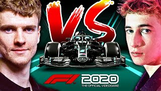 JARNO OPMEER VS JAKE BENHAM ON F1 2020 [upl. by Yrrep118]