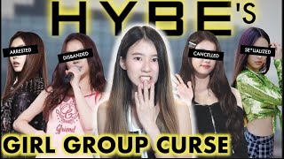 HYBEs Cursed History with Girl Groups  From Glam to New Jeans [upl. by Kazim604]