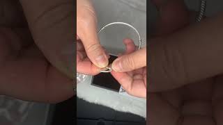 How to open close Pandora Moment Heart Closure Snake Chain Bracelet [upl. by Lau]