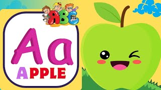 A Is For Apple  ABC Phonics Song For Toddlers  Fun amp Engaging Preschool Learning Videos  Rhymes [upl. by Stubstad]