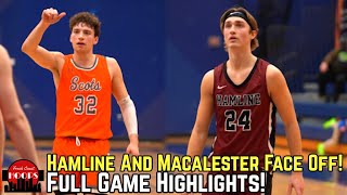 Dont Sleep On D3 Basketball Hamline And Macalester College Face Off [upl. by Llezom]