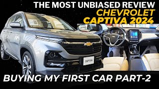 Chevrolet Captiva Review  Chevy Captiva Premier 2024 Most Unbiased amp Detailed Review [upl. by Behka]