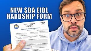 New EIDL Hardship Accommodation Form [upl. by Aliahkim]