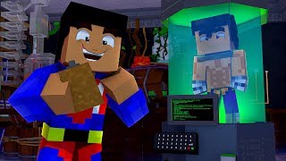 TRANSFORMO A VEGETTA777 EN MINECRAFT TROLL 😂 [upl. by Rabma]