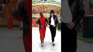 Michael Jackson Dancing With RussianDeadpool 😂 [upl. by Oidgime]