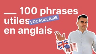 100 phrases très utiles à connaître en anglais  cours danglais facile pour débutants [upl. by Nolyk250]