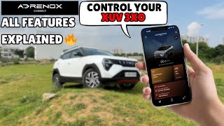 Phone से अपनी XUV3XO को चला लो बिना चाबी के 😱 Mahindra XUV3XO cool Adrenox Features🔥 [upl. by Trebled]