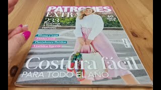 Nueva Revista Patrones costura fácil para todo el año n 101 [upl. by Ecirahs726]