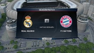 PS4Xbox One FIFA 15  Real Madrid FC vs Bayern Munich  Full Online Gameplay 1080p HD [upl. by Gayler39]