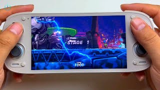 Retroid Pocket 5 Handheld Android Play Game 60FPS [upl. by Ellehcir]