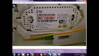 How to change Hathway Broadband ZTEGPON modem wifi password [upl. by Ettezil]