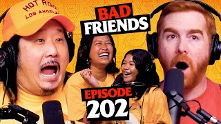 Barnacle Bobby amp Lice Balut w Rudy and Her Sister  Ep 202  Bad Friends [upl. by Rinee724]