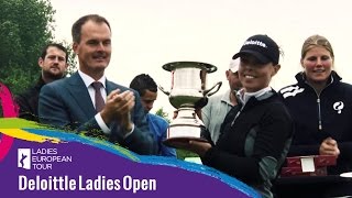 Deloitte Ladies Open Highlights [upl. by Atiroc]