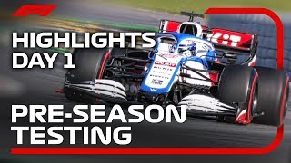 2020 PreSeason Testing Day 1 Highlights [upl. by Aramanta]