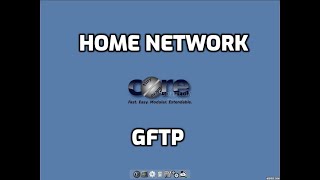 File transfer in home network using gFTP in tinycore [upl. by Diamante]