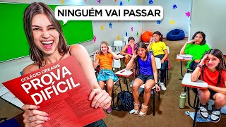 Ou Vocês Tiram 10 Ou Nunca Vão Estudar Na Escola Dreams [upl. by Puiia]