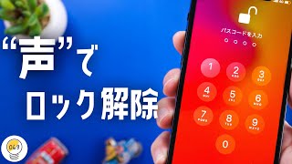 「声」を使ってiPhoneをロック解除する方法をご紹介します [upl. by Nel428]