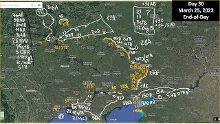 Ukraine military situation update with maps March 25 2022 [upl. by Fahland]