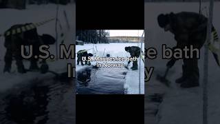 The Norwegians just laugh at them😱🤣  military marines motivation discipline icebath [upl. by Adnelg]