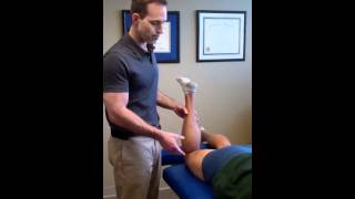 Dr Josh Bross Active Release Technique on the Hamstring [upl. by Appel]