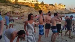 Twist And Shout  Balmins Beach Sitges Cala Balmins Saturday Live Music Beatls [upl. by Olivie]