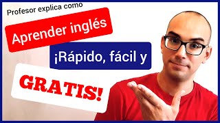 ✅👉Cómo aprender INGLÉS rápido FÁCIL y GRATIS  Consejos definitivos para estudiar solo Mister David [upl. by Blondie]