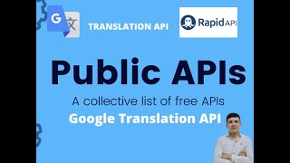 Google Translation API free  React js Rapid API [upl. by Nomla]