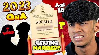 GETTING MARRIED AT 18  QnA 2023  Soloviner [upl. by Stochmal]