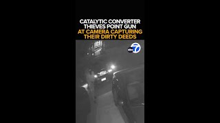 Catalytic converter theft caught on camera [upl. by Anahc]