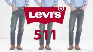 Levis Fits Explained  511 Slim Fit [upl. by Kopple990]