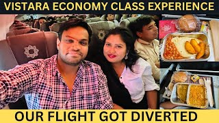 LUXURIOUS VISTARA ECONOMY CLASS FLIGHT EXPERIENCE  VISTARA FOOD REVIEW 😍😍 Mumbai to Delhi ✈️ [upl. by Nalehp]