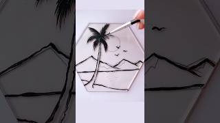 glass painting art painting shorts [upl. by Elephus]