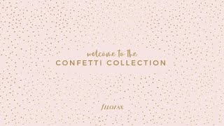 Confetti Collection by Filofax  Plan amp Celebrate [upl. by Greggs]