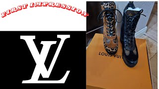 First Impression LV Laureate combat boot sizing pros amp cons [upl. by Picardi]