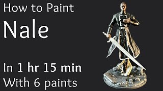 How to Paint Nale  Stormlight Archive Miniatures [upl. by Luoar]