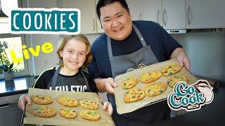 Live Cookies med chokolade trin for trin  GoCook by Coop [upl. by Eidoj165]