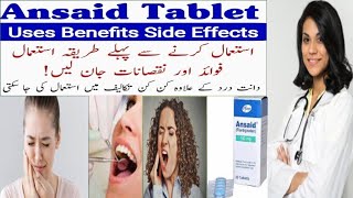 Ansaid Tablet Use  Flurbiprofen 100mg Uses  Teeth Pain Killer  Pain Killer For Tooth Pain in [upl. by Towroy]