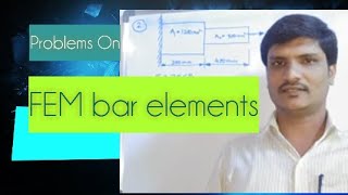 FEM Bar Problems Finite Element Methods in Mechanical engineering  Finite Element Analysis for bar [upl. by Merralee]