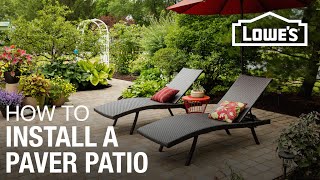 How To Design and Install A Paver Patio [upl. by Twyla]