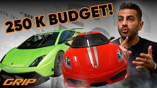 Hamid sucht Ferrari 👉 Lamborghini 👉 Aston Martin für 250k 💰  GRIP [upl. by Nawor752]