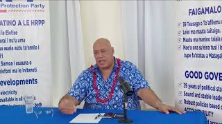 3 Feiloaiga a le Alii Faipule ia Lealailepule Rimoni Aiafi ma le au faasalalau aso 22 Me 2024 [upl. by Dlaniger930]