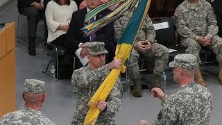 Massachusetts Army National Guard change of command [upl. by Arrec]