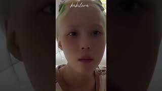 She has eyebrow😂🫶 funnyvideos kpop uzbsub winter [upl. by Persons]