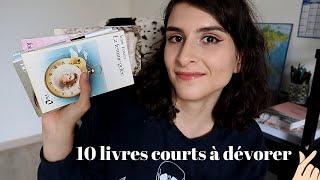 🔥 10 livres courts à dévorer pour la Nuit de la lecture par exemple 🌙 [upl. by Dloreh847]