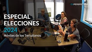 Especial Elecciones 2024 Varios tertulianos debutaron como movileros En Perspectiva [upl. by Wilkie377]