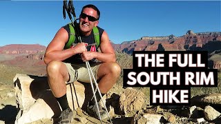 How to Hike the Grand Canyon South Rim in One Day  Just the Essentials [upl. by Arahahs]