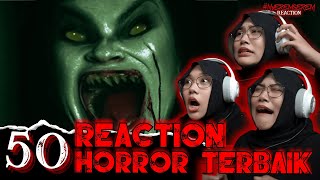 50 Reaction TERGOKIL Video TIKTOK Horror [upl. by Aracot]