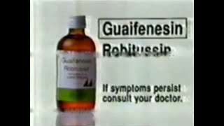 Guaifenesin Robitussin 15s  Philippines 1994 [upl. by Rice]